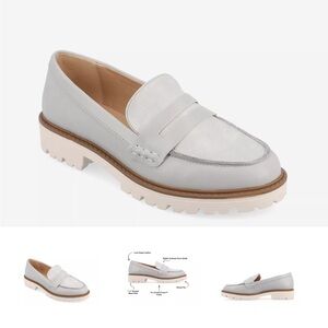 Journee Collection Kenly Penny Loafers Women’s Size 6